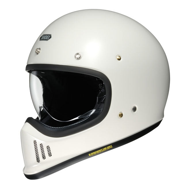 Shoei Ex-Zero Motorcycle Helmet -  Off White