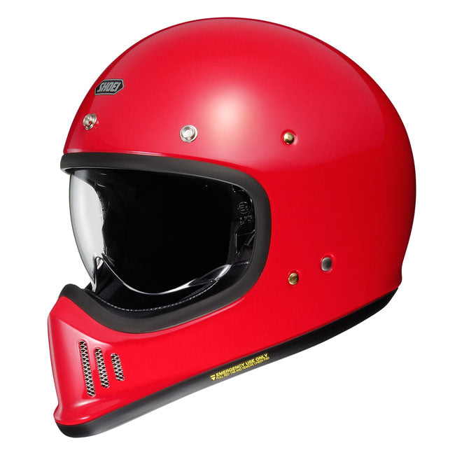 Shoei Ex-Zero Motorcycle Helmet - Shine Red
