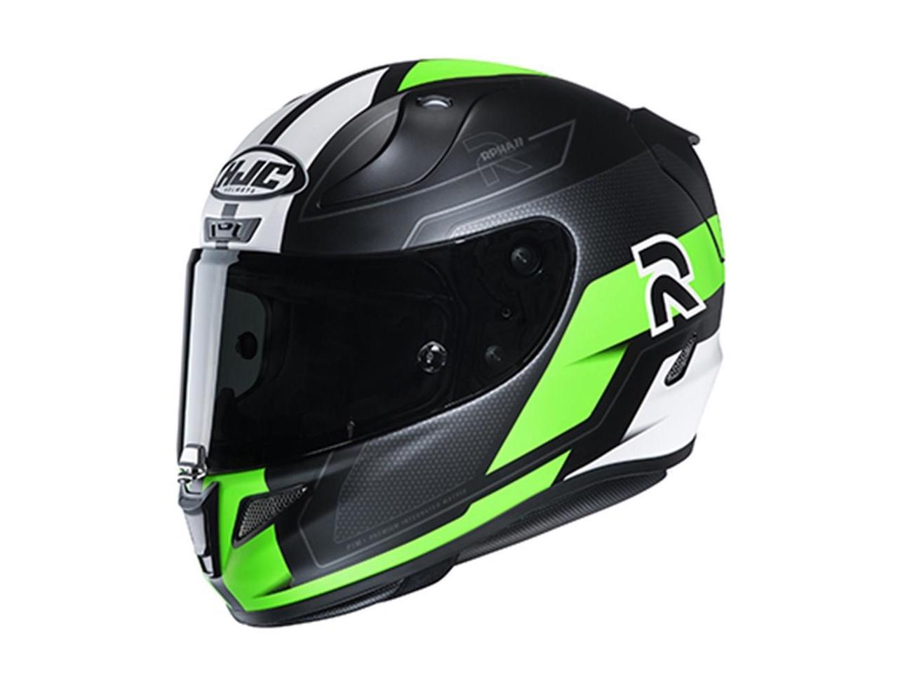 HJC RPHA 11 Bine MC-4SF  Motorcycle Helmet - Green