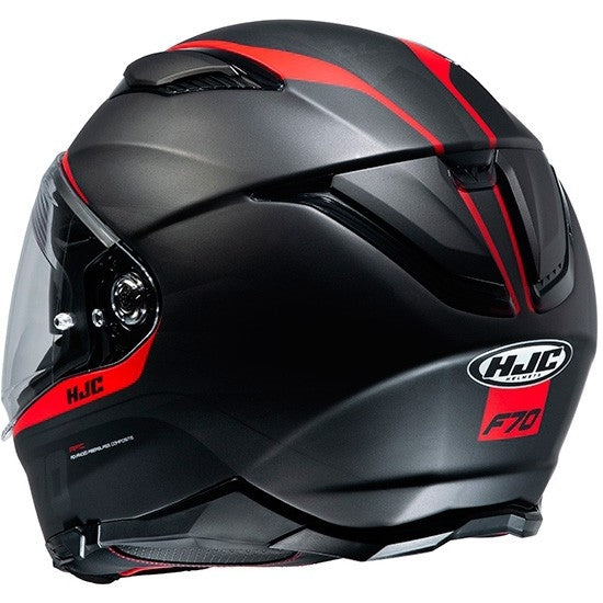 HJC F-70 Feron MC-1SF Motorcycle Helmet - Black/Red