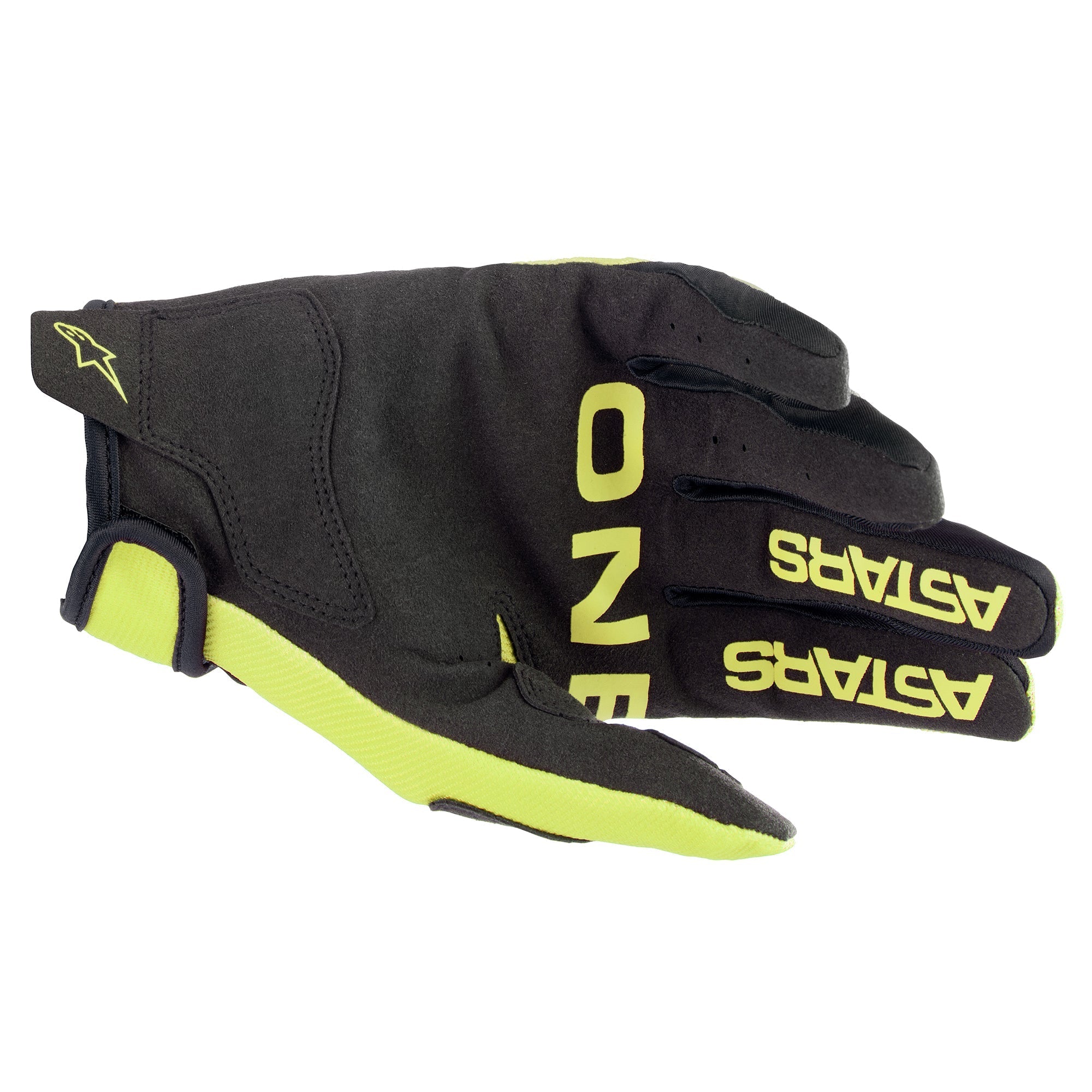 Alpinestars 2023 Youth Radar Gloves - Yellow Fluro/Black