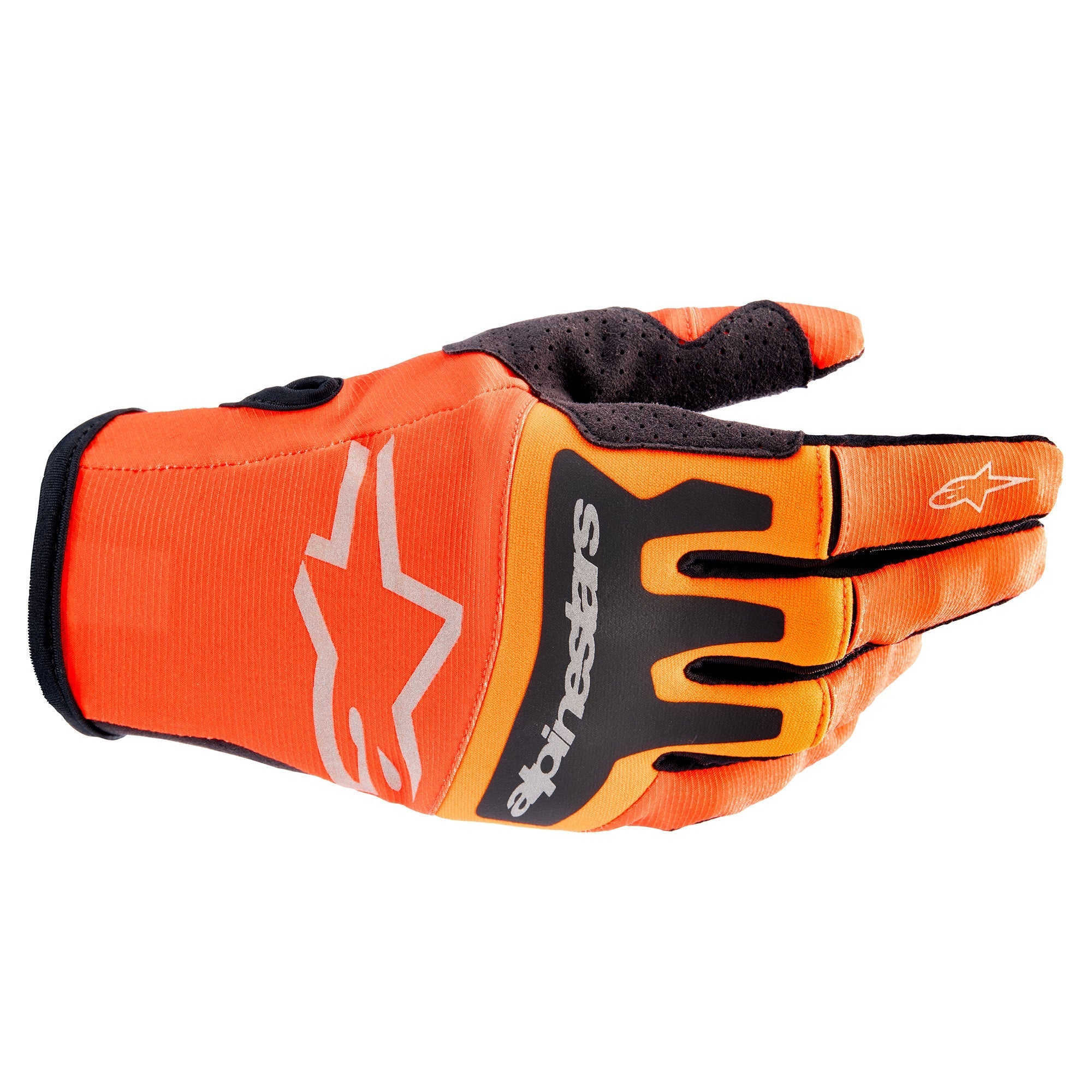 Alpinestars 2023 Techstar Gloves - Hot Orange/Black