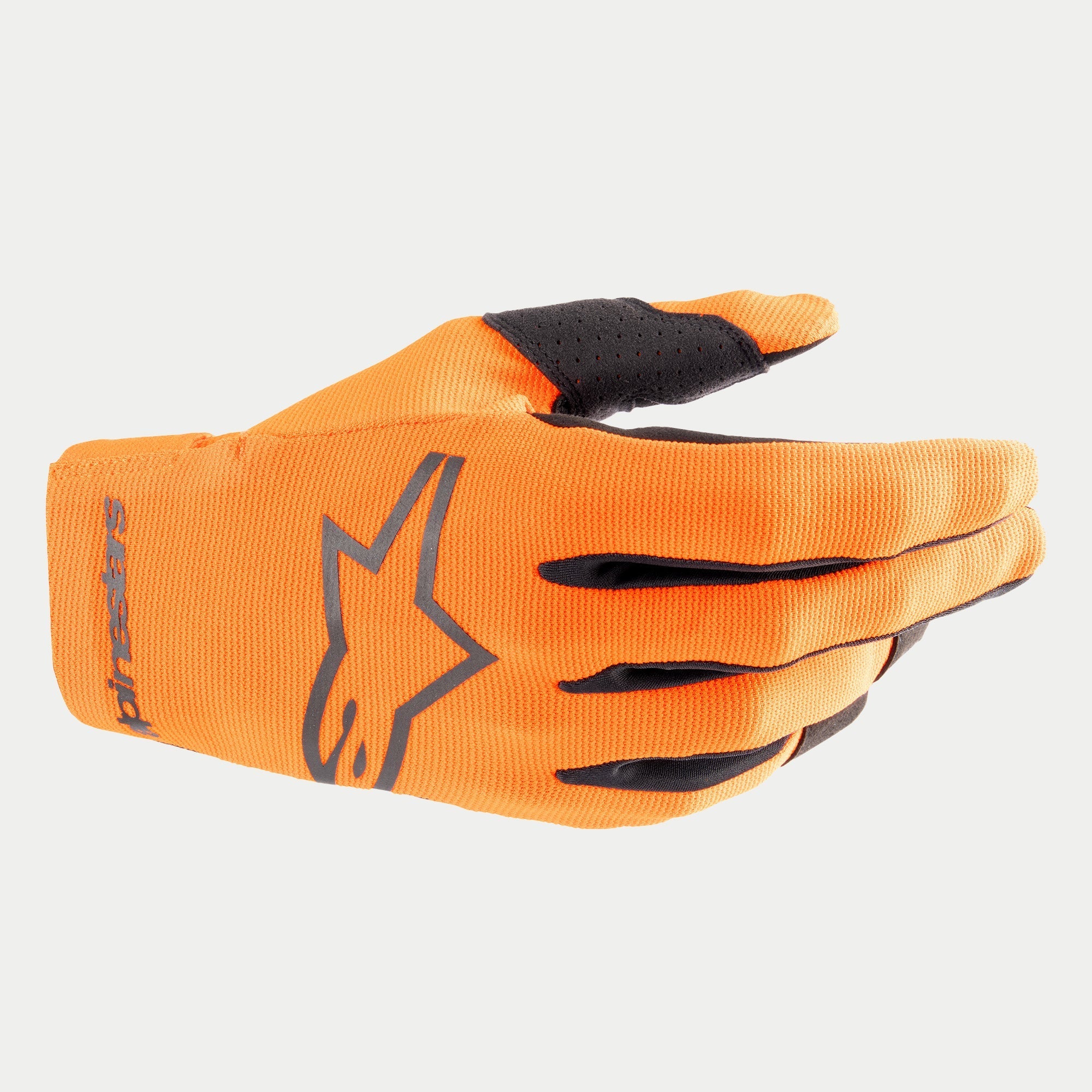 Alpinestars 2024 Youth Radar Gloves - Hot Orange Black