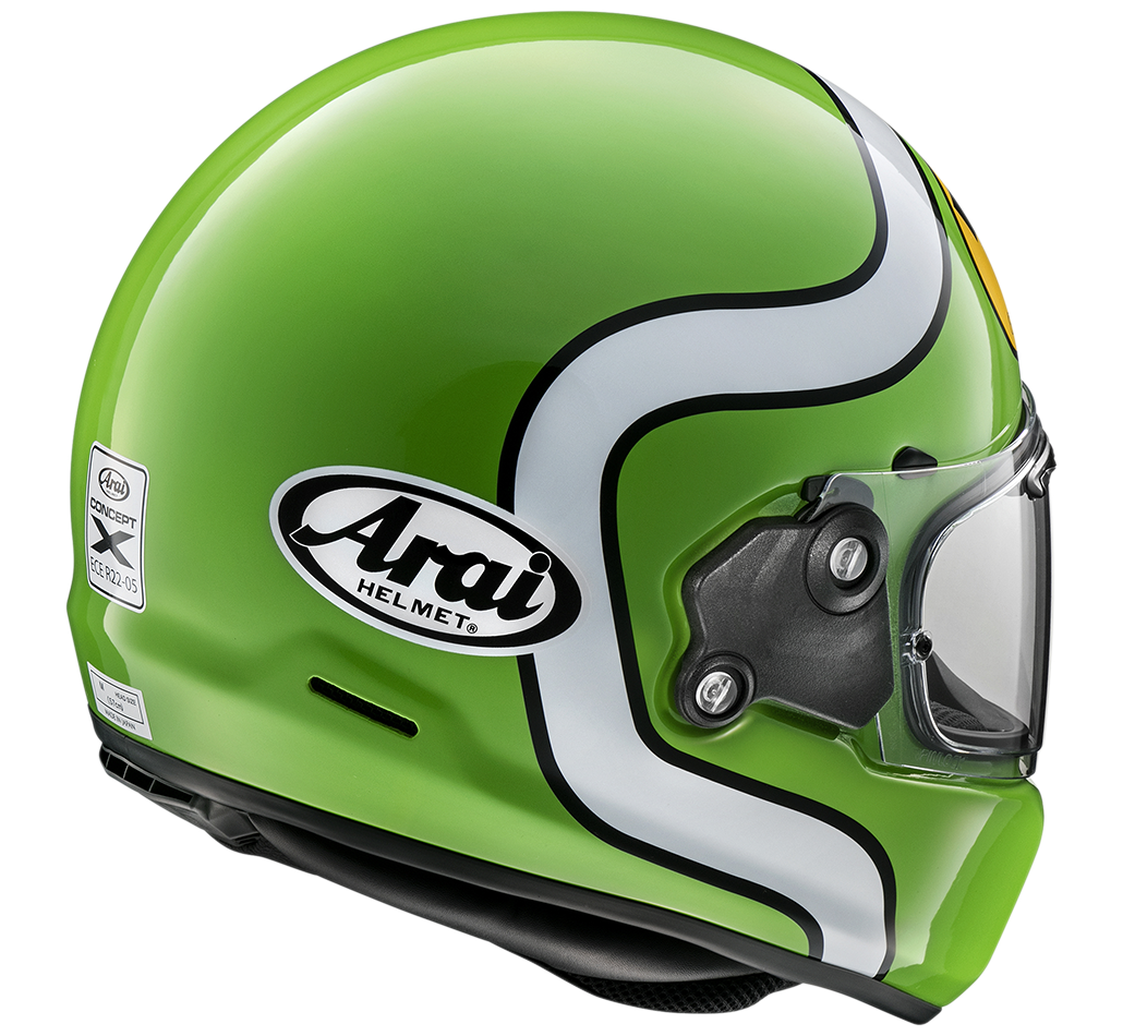 Arai Concept-X Motorcycle Helmet - Ha Green