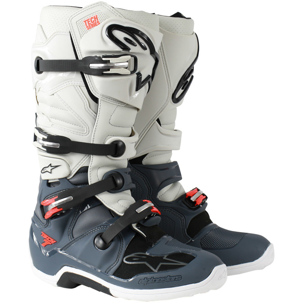 Alpinestars Tech 7 MX Boots Dark Grey/Light Grey
