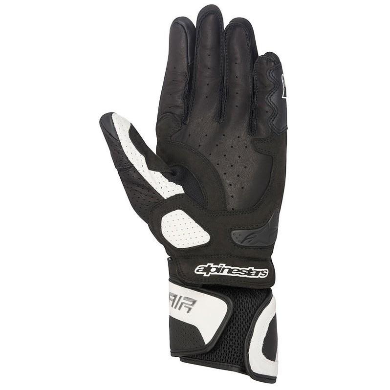 Alpinestars Mens SP-Air Vented Leather Gloves - Black/White