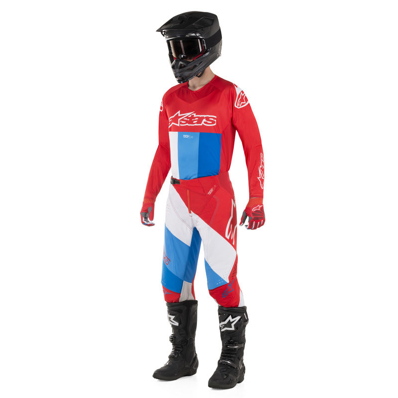 Alpinestars 2019 MX Techstar Venom Pants - Red/White/Blue
