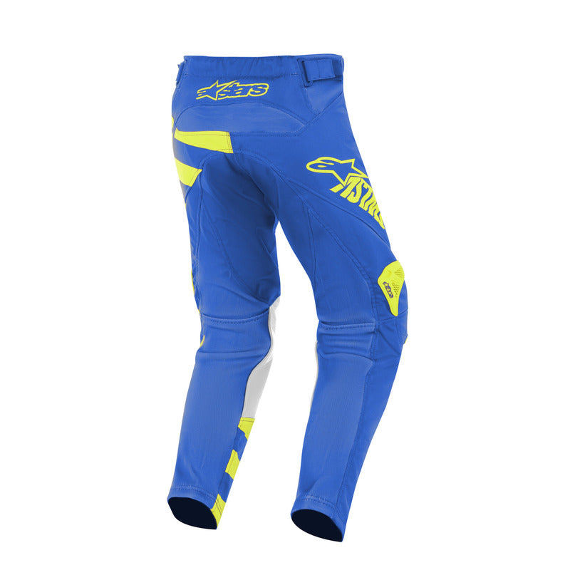 Alpinestars 2019 MX Racer Braap Kids MX Pants - Blue/Fluro/Yellow
