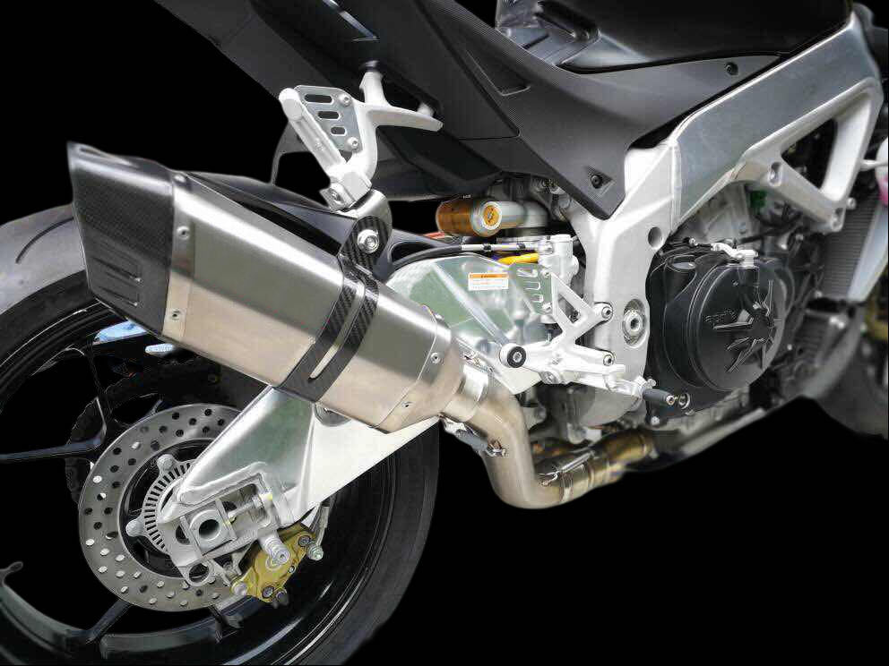 APRILIA RSV4 & TUONO V4 Vandemon Titanium Exhaust System