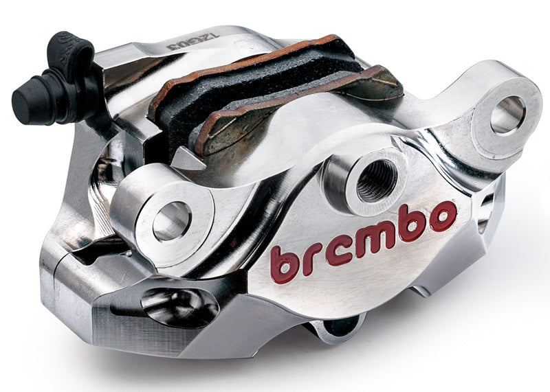 Brembo Rear Caliper Supersport CNC P2 34 Nickel 84mm Mount (120A44140)