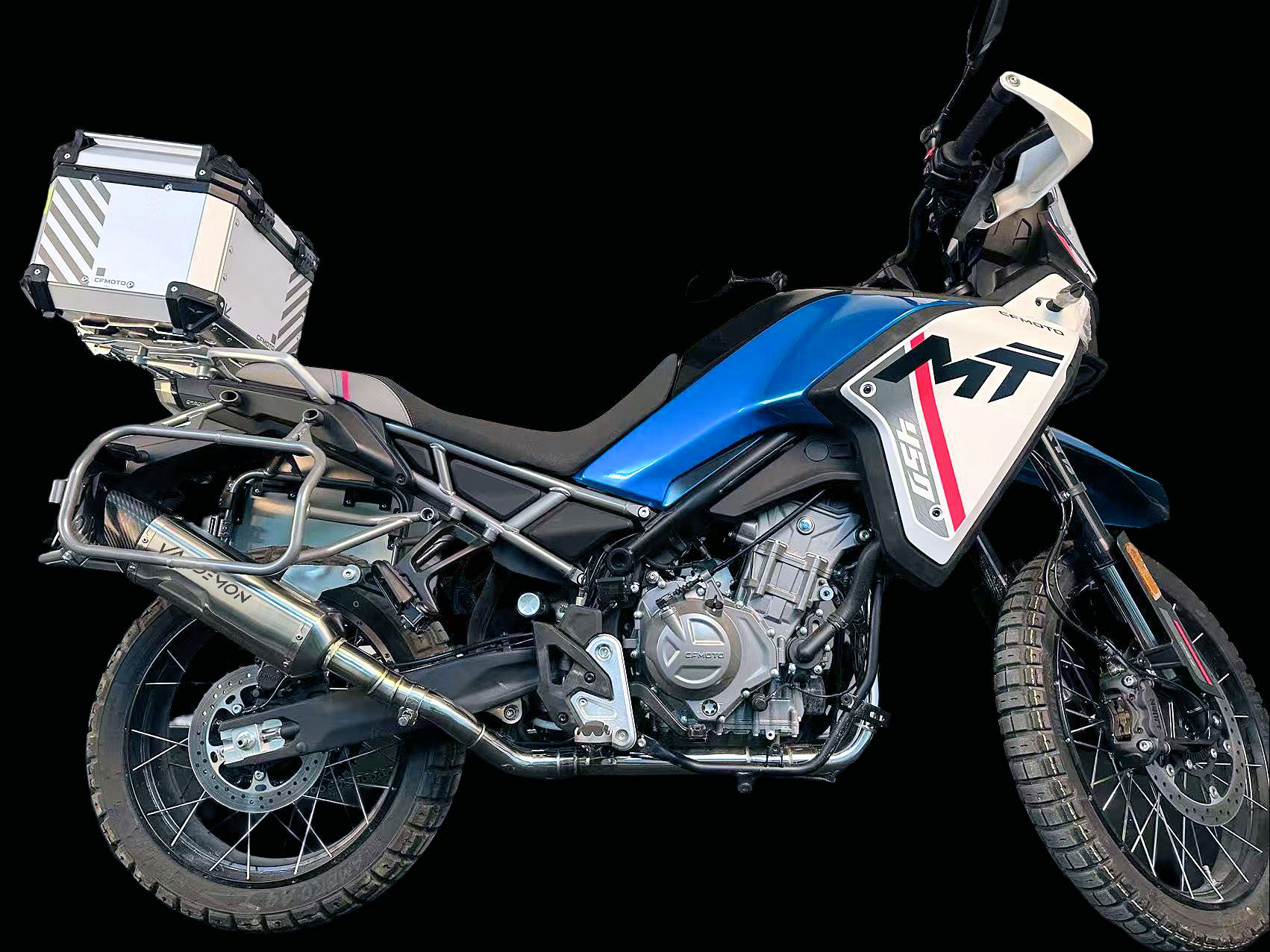 CFMOTO 450MT Adventure Stainless Steel Exhaust System