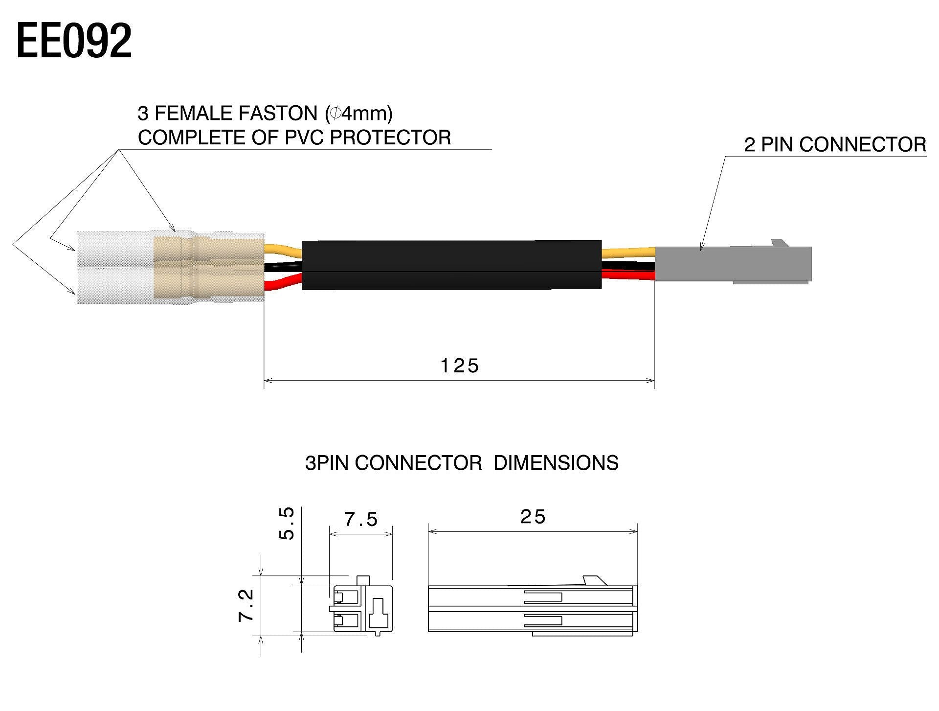 Rizoma Indicators Cable Kit EE092H