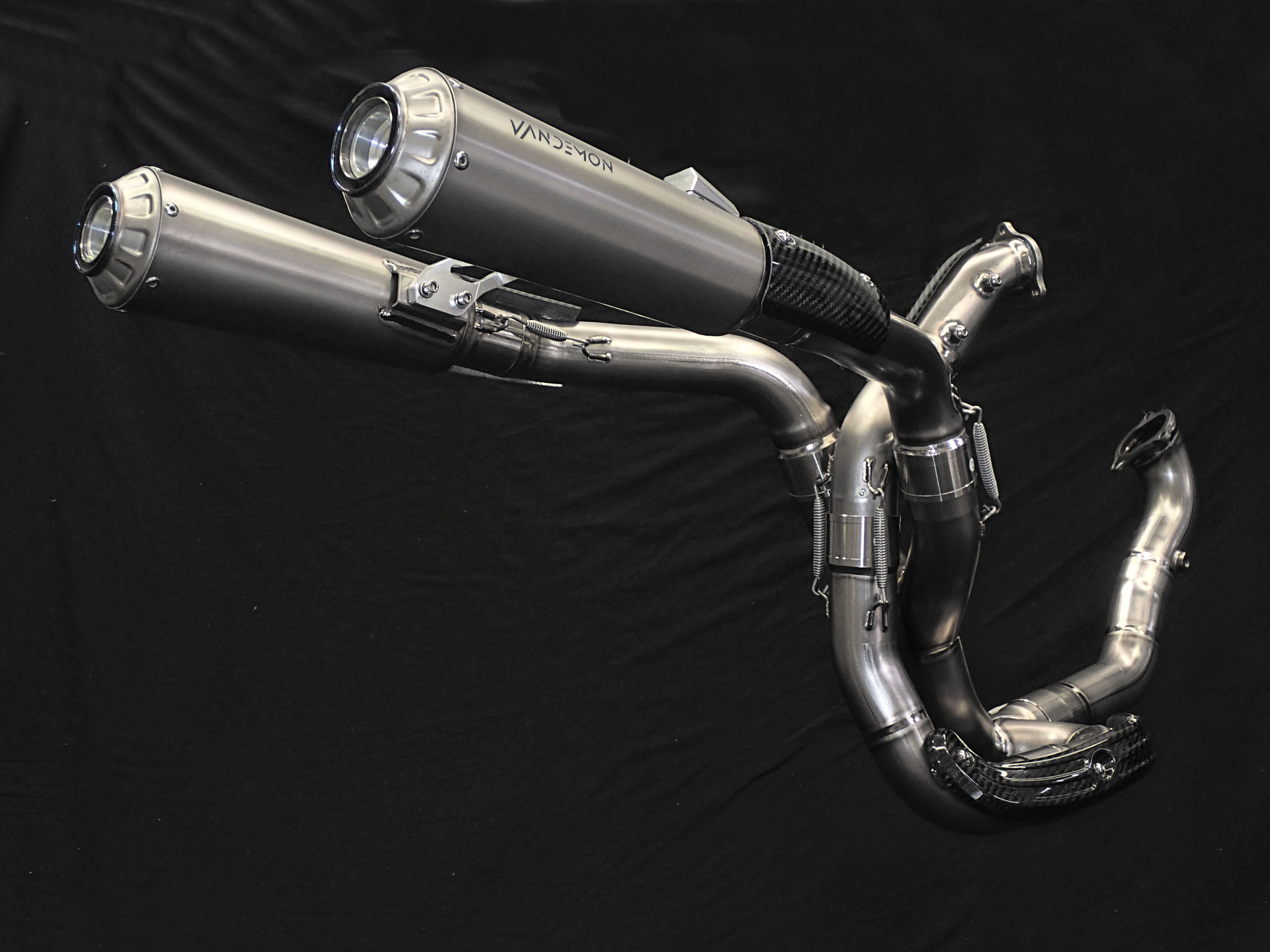 Ducati Supersport 939 Vandemon High Mount Titanium Exhaust System 2017-20