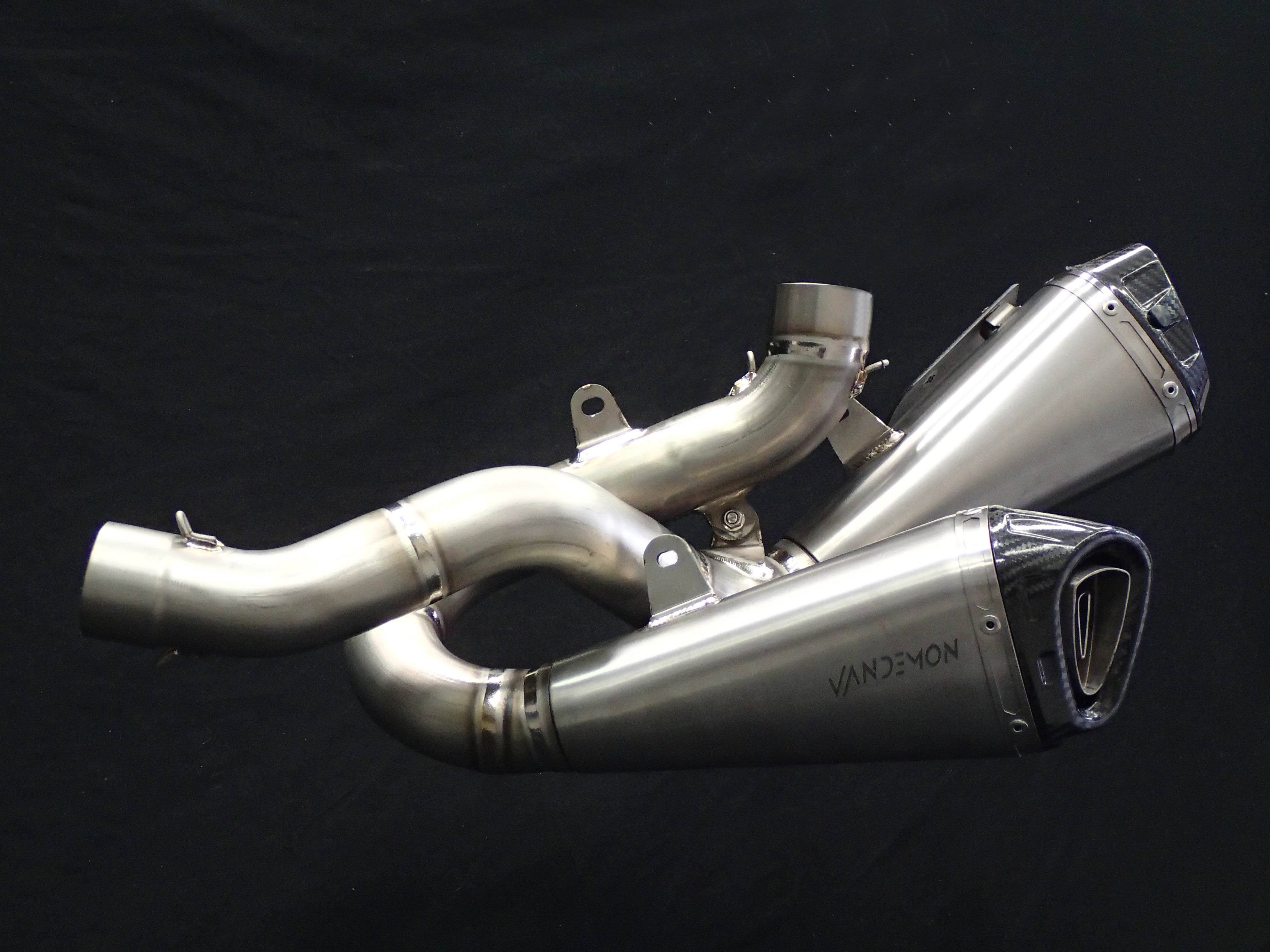 Ducati Panigale & Streetfighter V4S/V4R Vandemon All Titanium Slip-On 2023-24