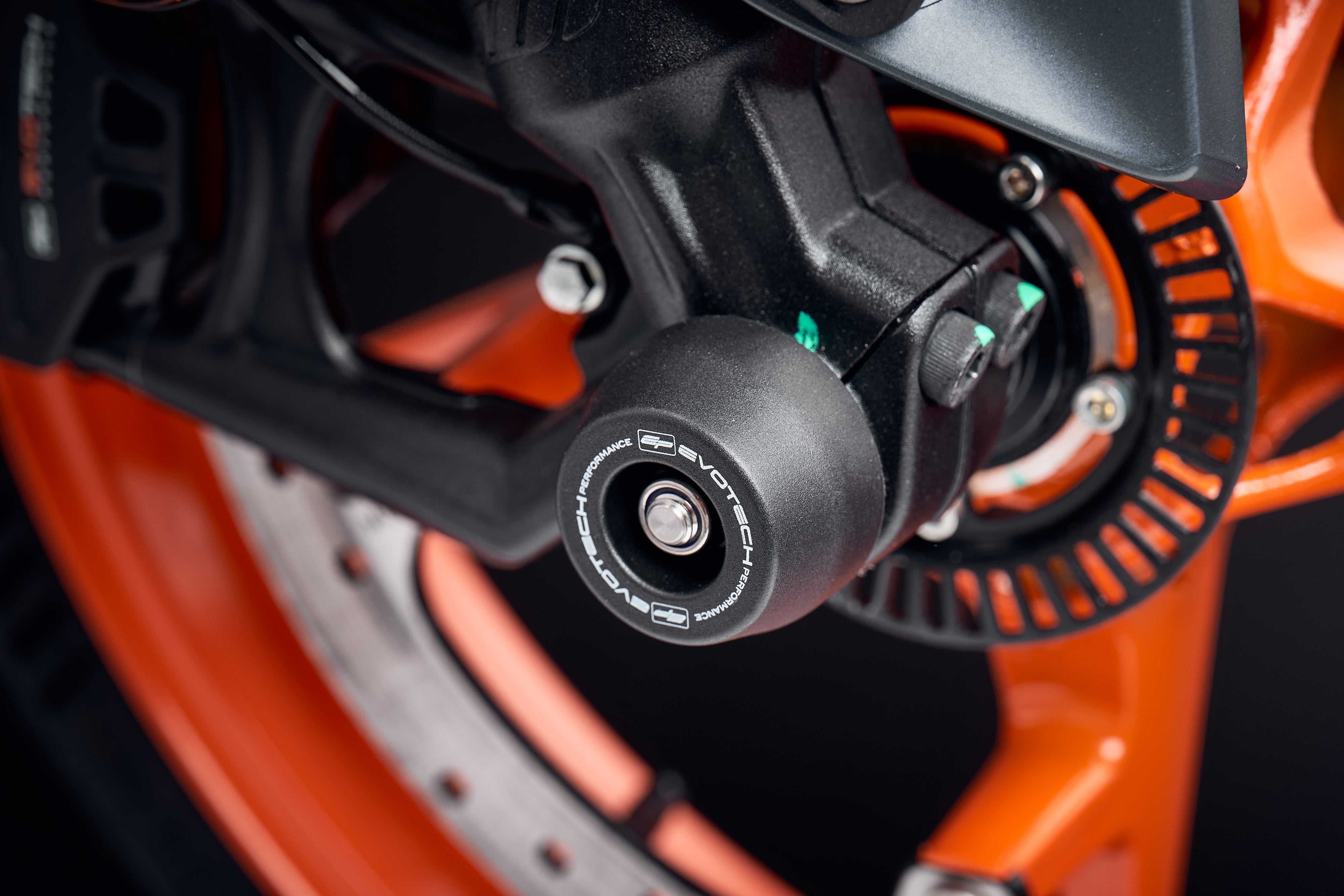 Evotech Front Spindle Bobbins - KTM 390 Duke (2024+)