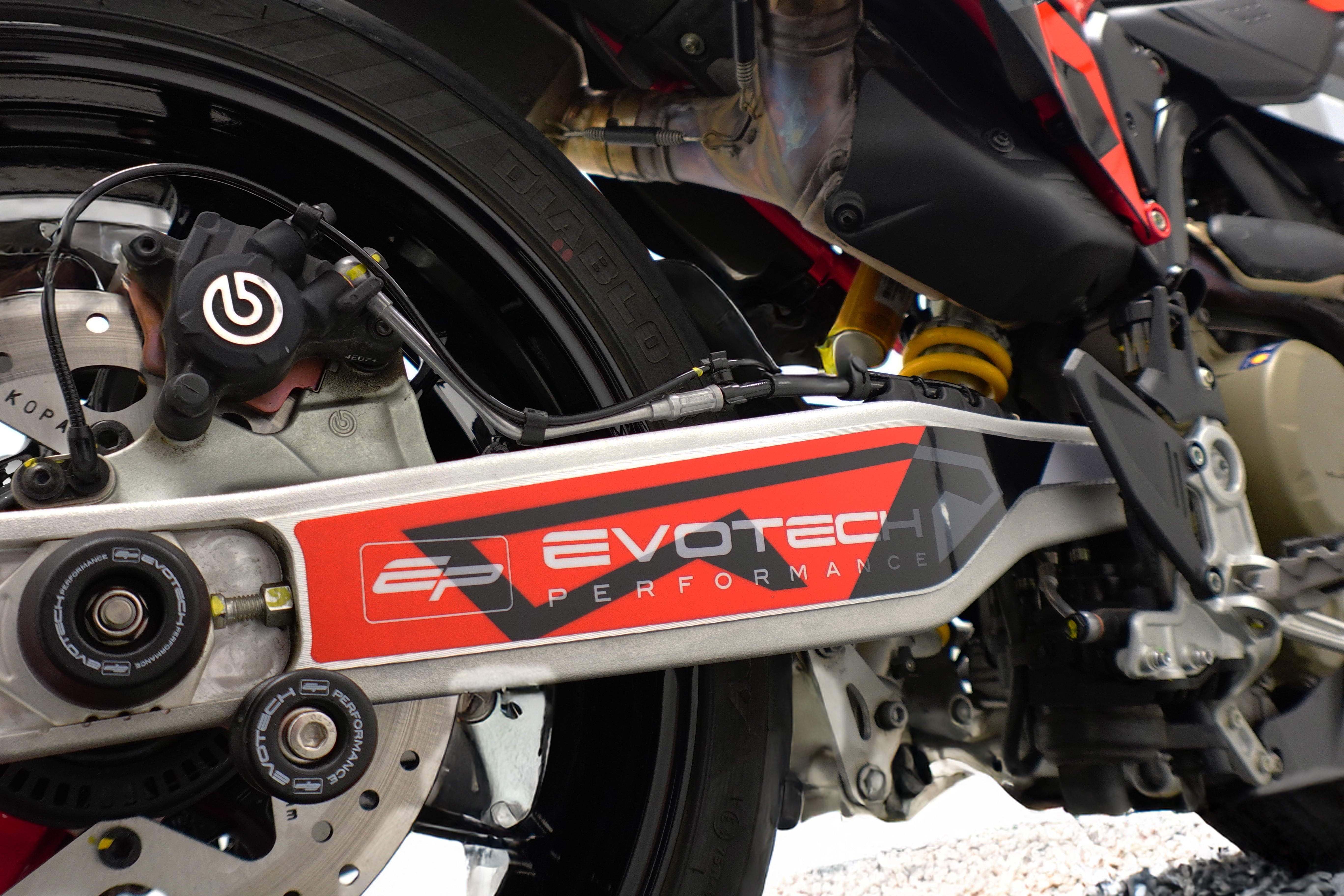 Evotech Swingarm Sticker / Protector - Ducati Hypermotard 698 Mono RVE (2024+)