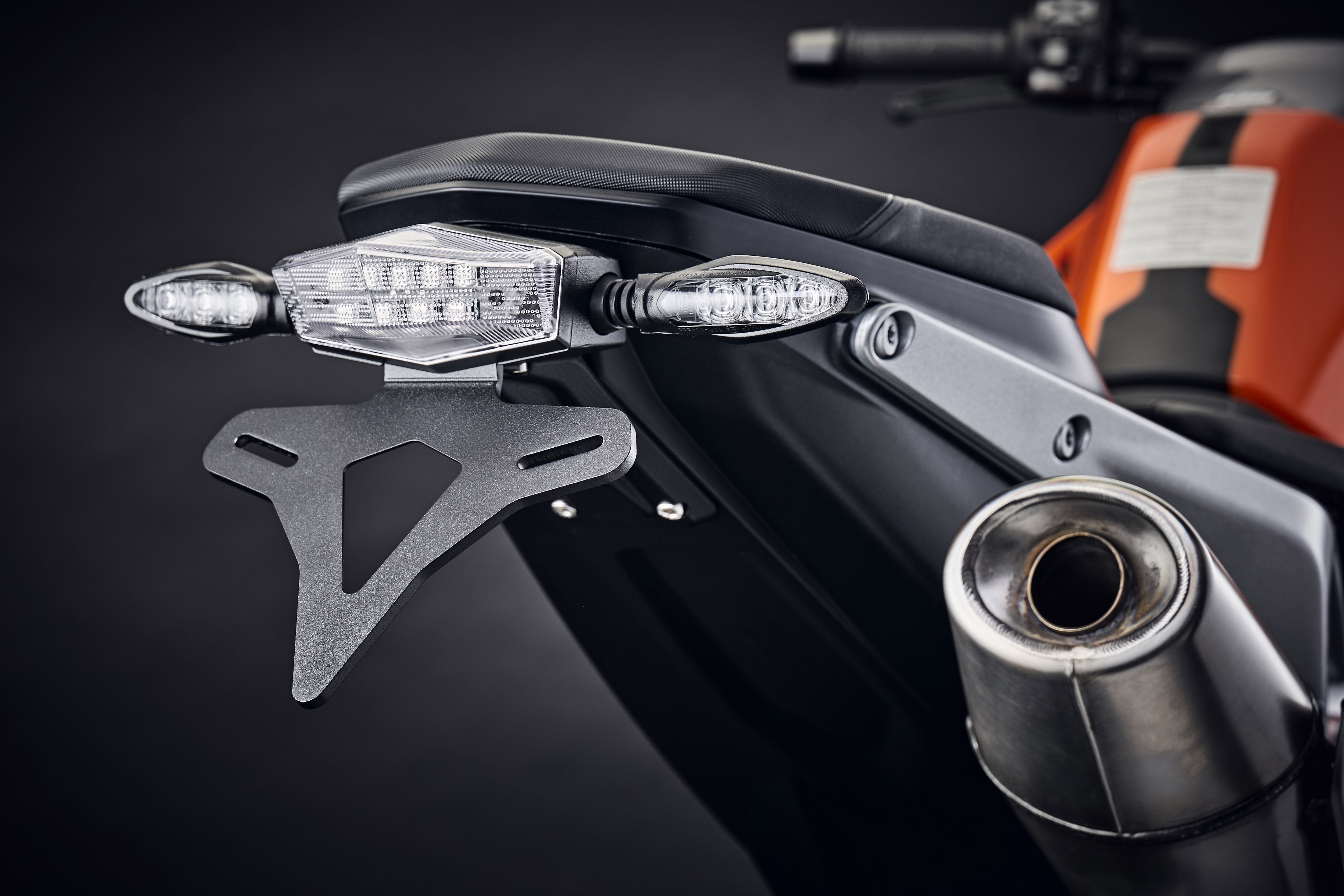 Evotech KTM 790 Duke Tail Tidy (2023+) (Clear Rear Light)