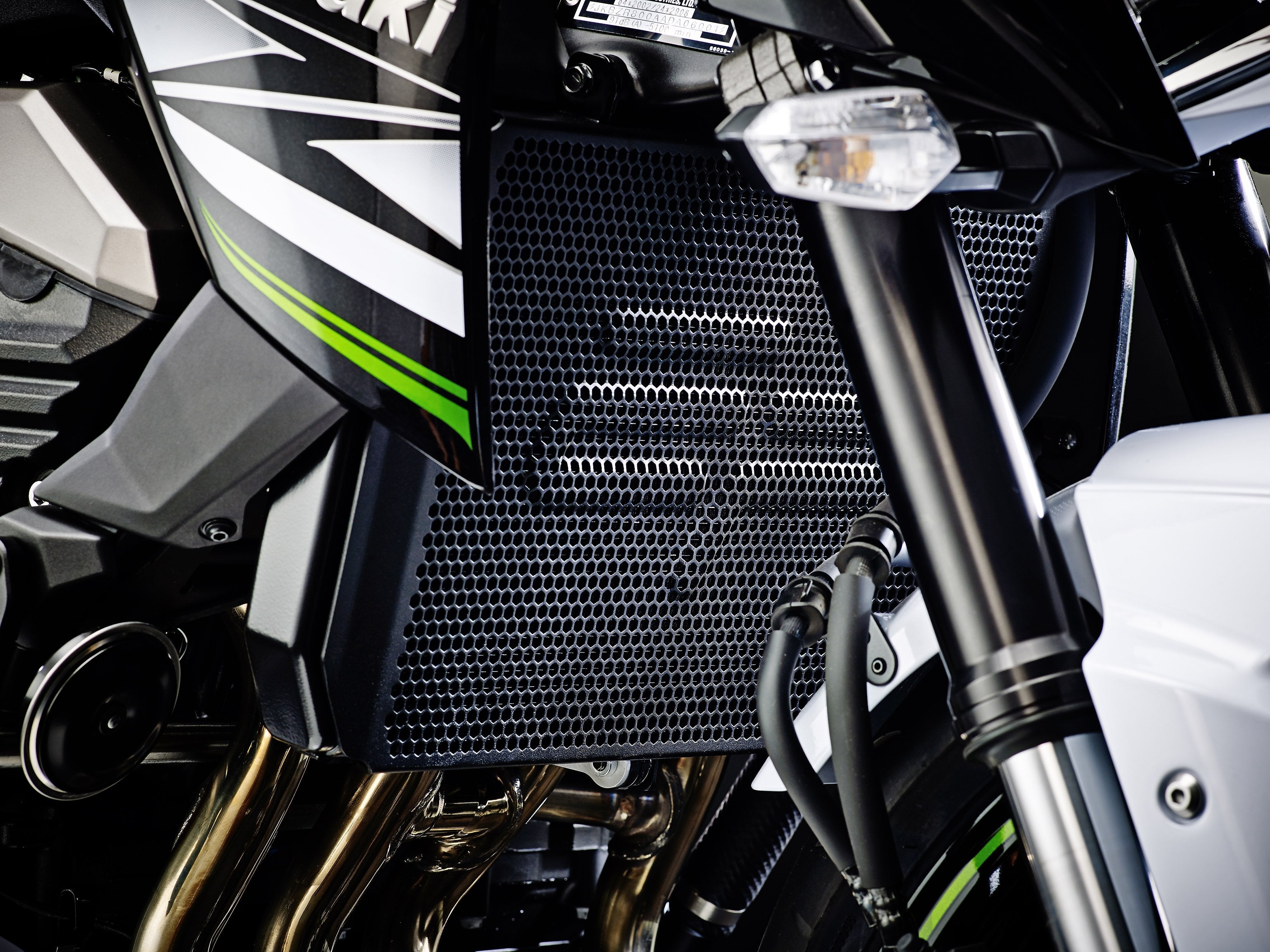 Evotech Kawasaki Z1000 Radiator Guard 2010 - 2013