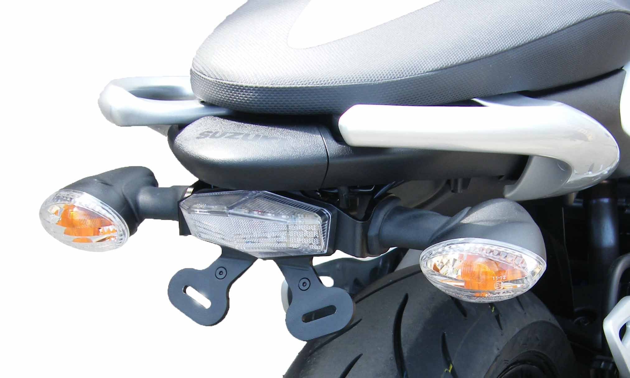 EP Suzuki Gladius 650 Tail Tidy 2009 - 2016 (Clear Rear Light)