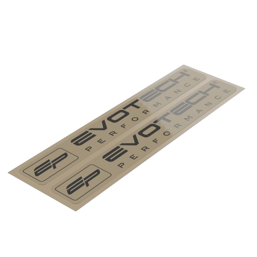 Evotech Performance Sticker (Black)