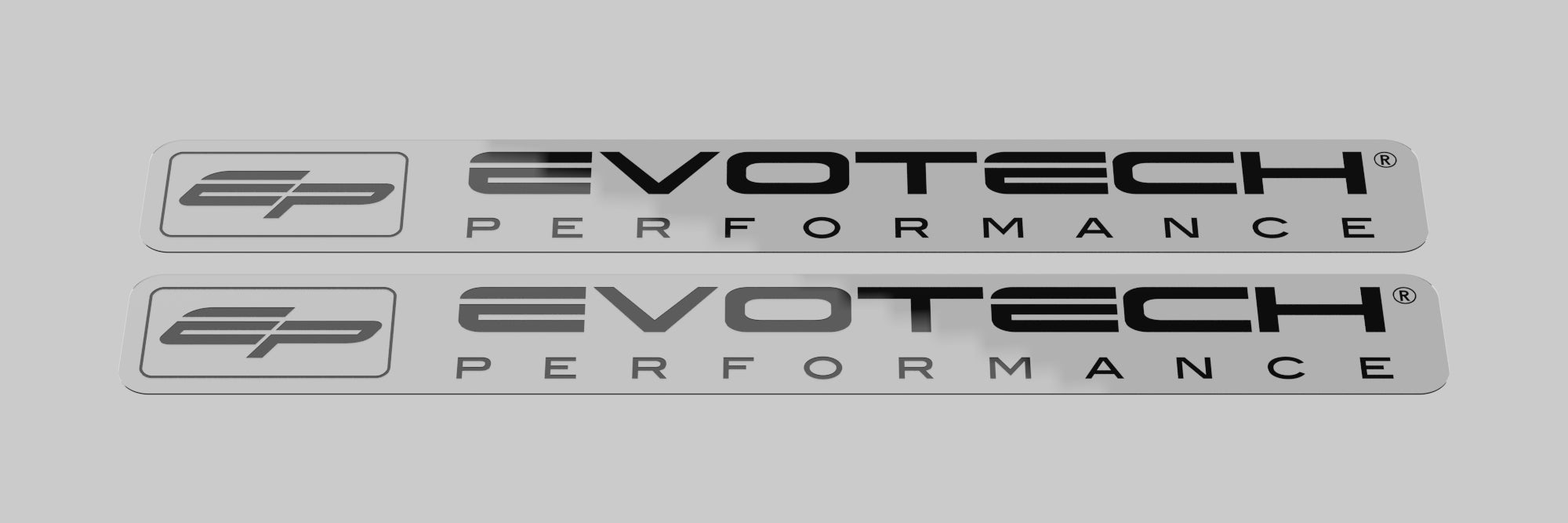 Evotech Performance Logo Sticker (Black)