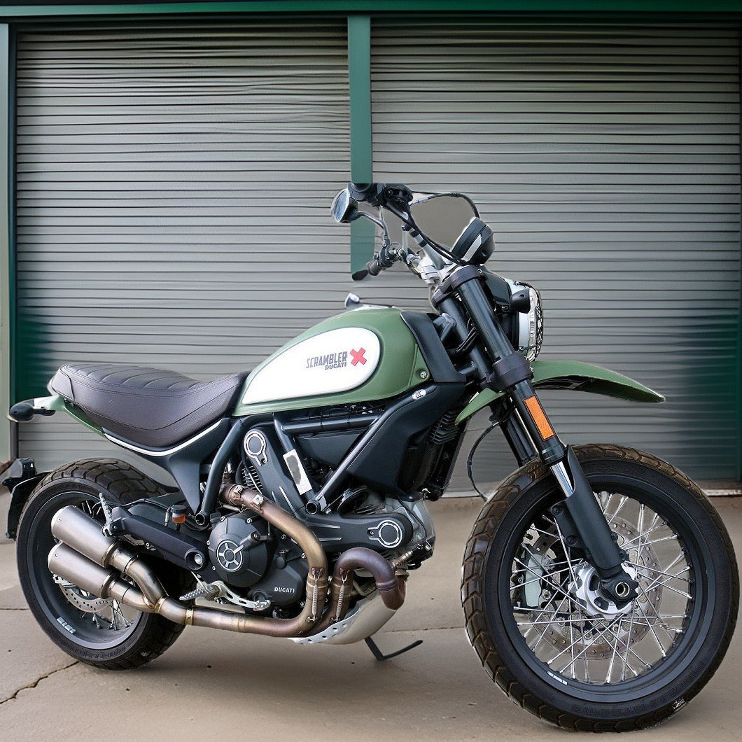 Ducati Scrambler & Cafe Racer 803cc 2015-20 Vandemon Titanium Exhaust