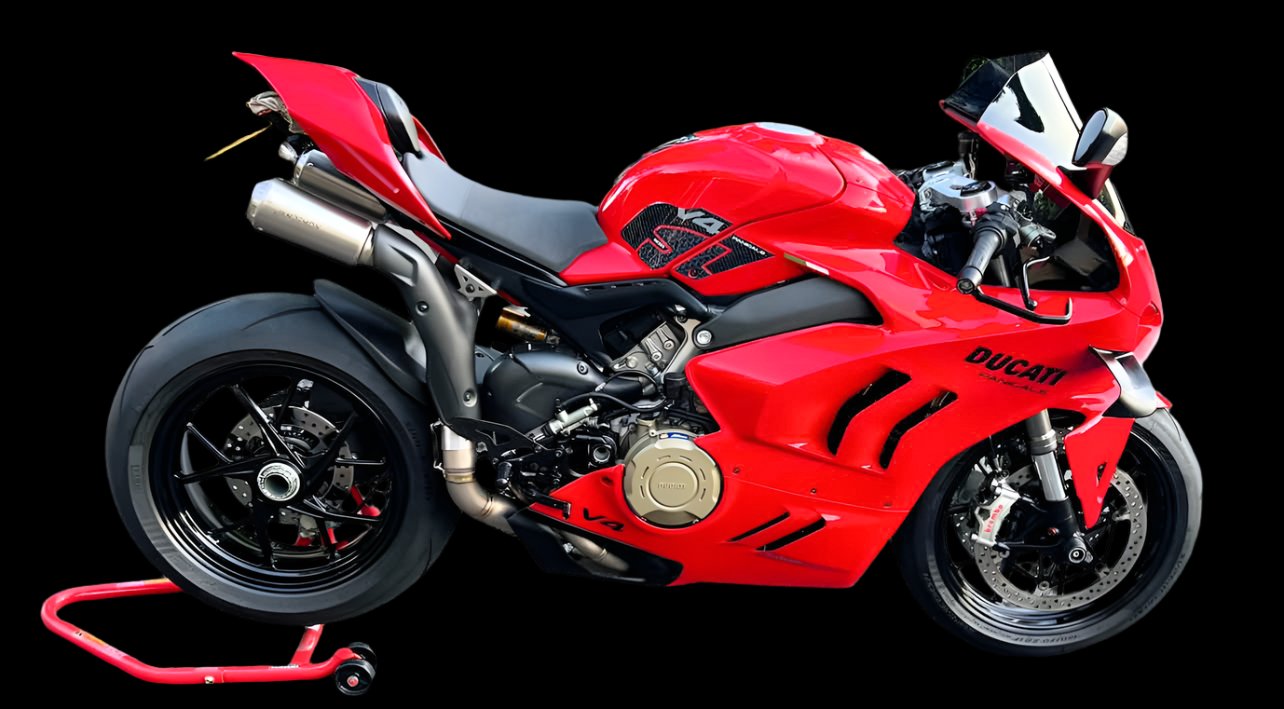 Ducati Panigale V4,V4S,V4R & Streetfighter V4 Titanium High Mount Exhaust System