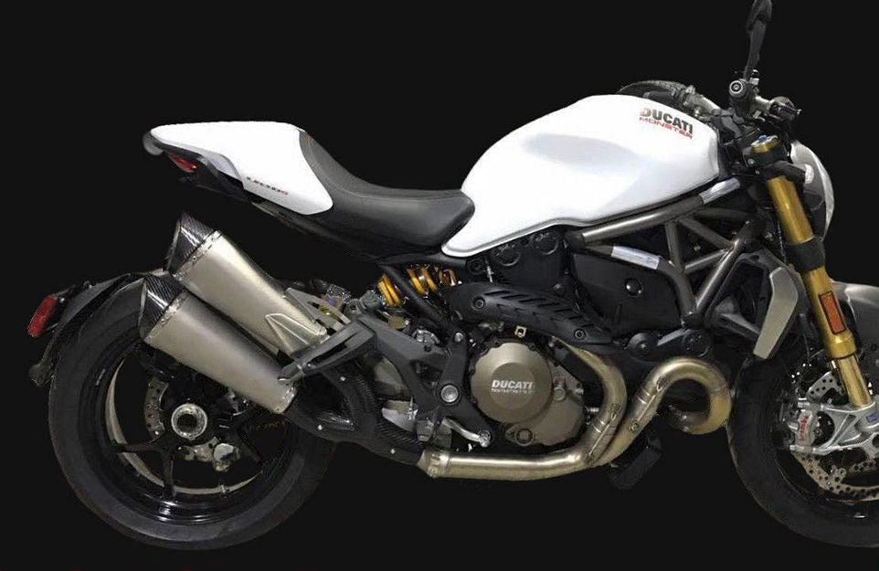 Ducati Monster 821 & 1200-1200S Full Titanium Exhaust System 2014-20