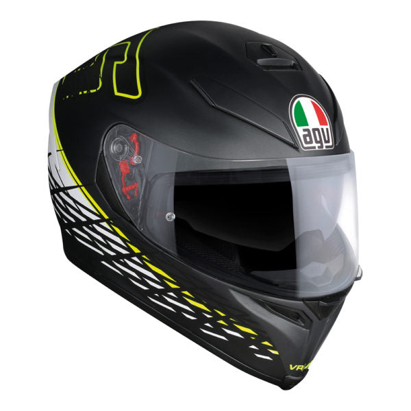 AGV K5 S Rossi Thorn 46 Matte Black Helmet