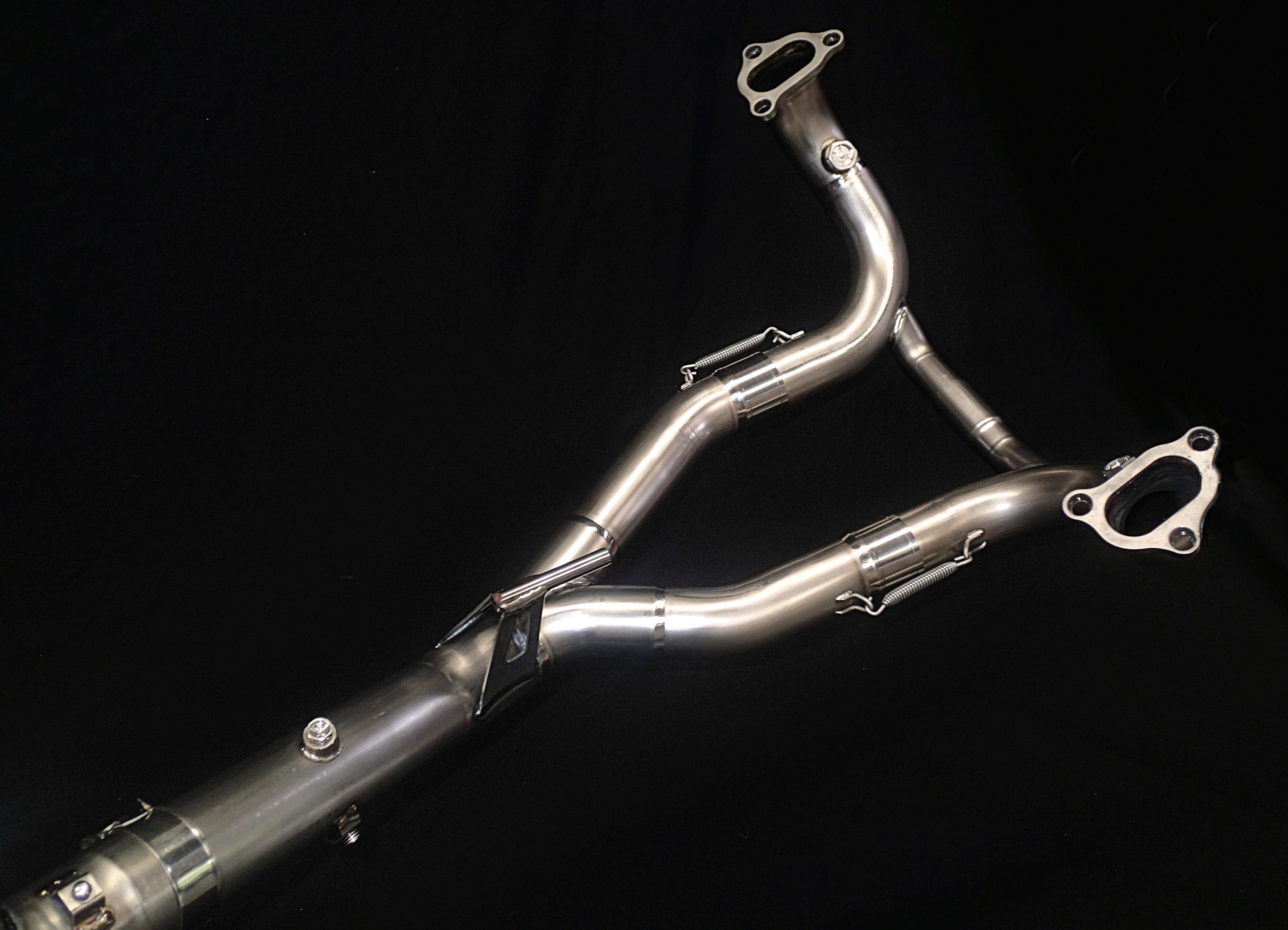 BMW R1200GS Adventure Vandemon Titanium Exhaust System 2014-18