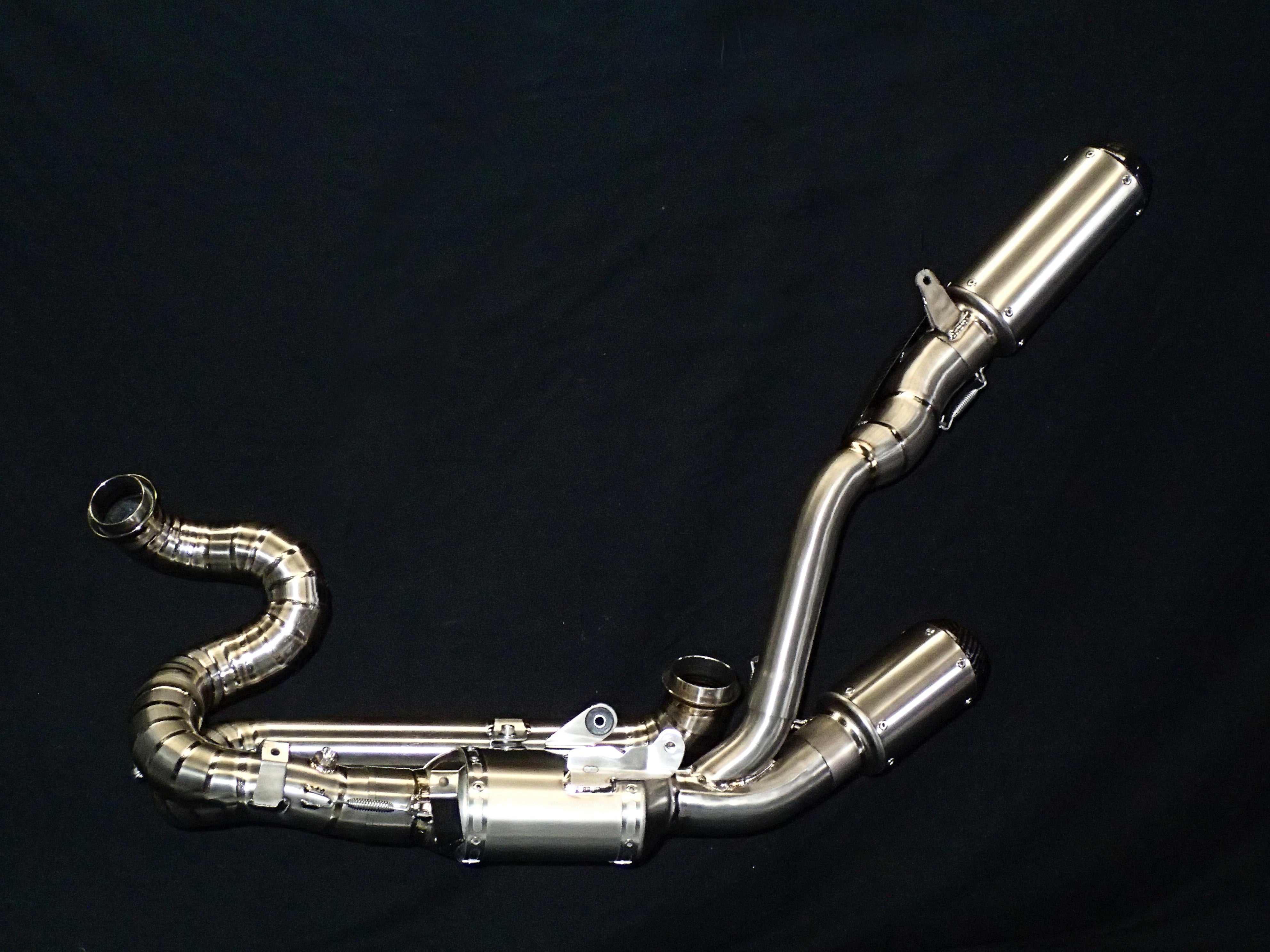 KTM Superduke 1290/1390R/RR Vandemon Twin Shot Titanium Exhaust System