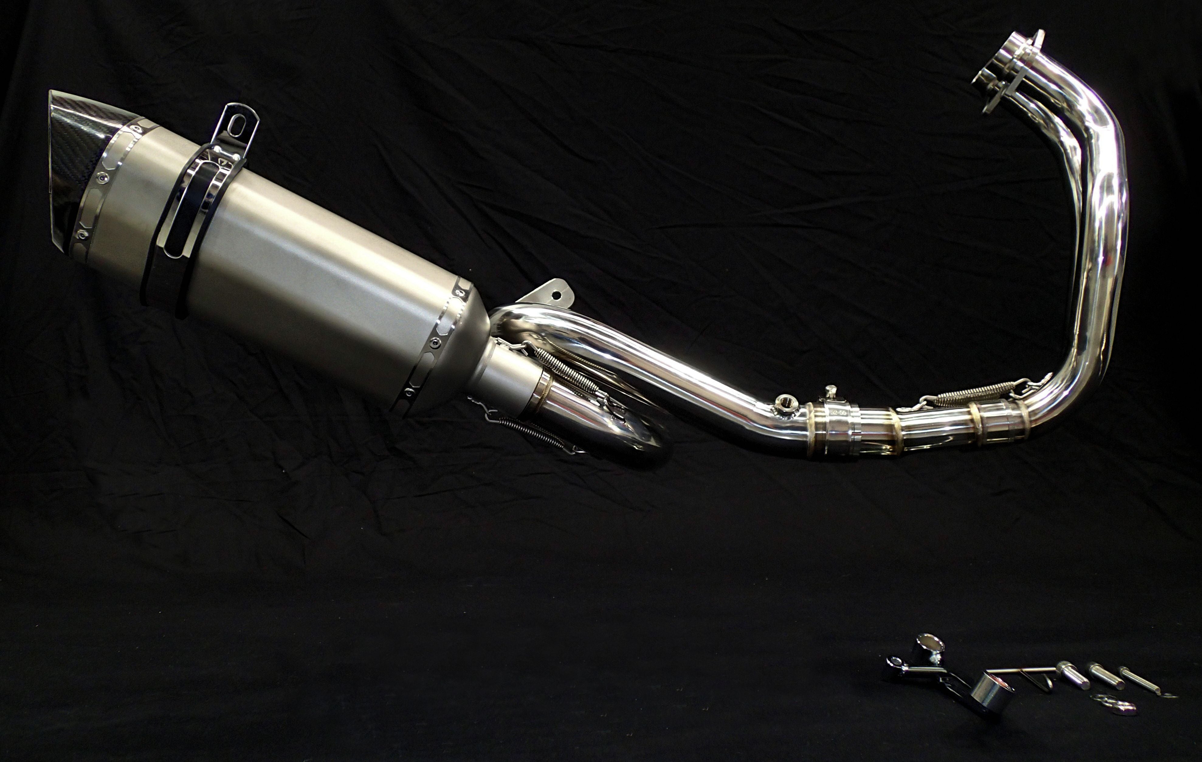 Yamaha MT07 FZ07 & XSR Vandemon Stainless Steel Exhaust System 2014-22