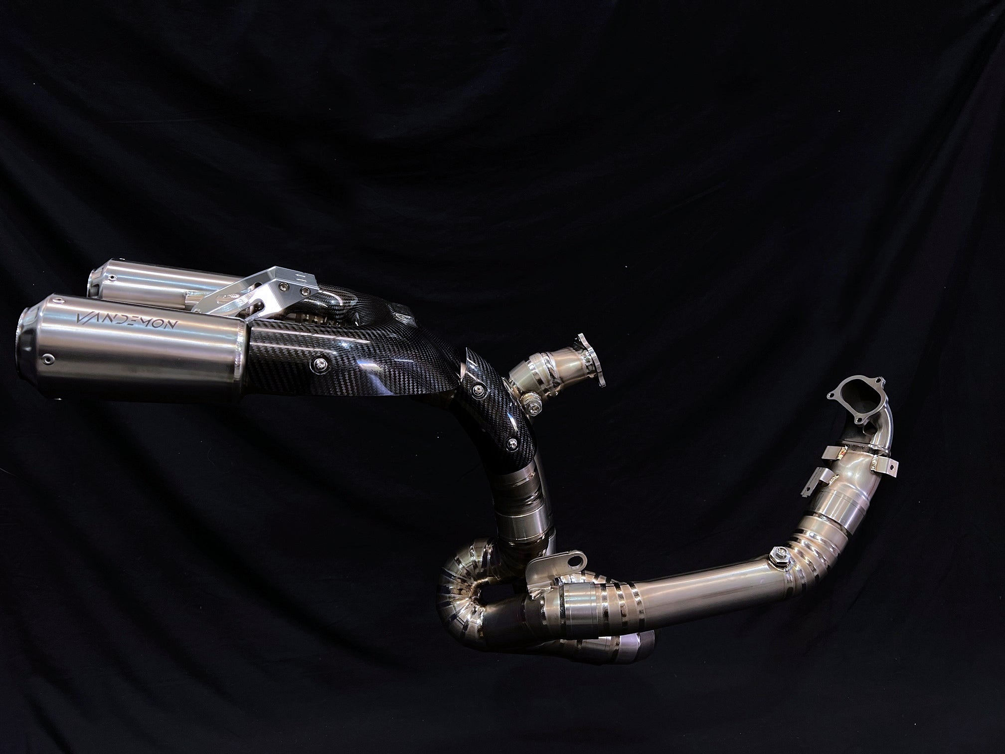 Ducati Panigale 899-959 & Corse Vandemon High Mount Titanium Exhaust System