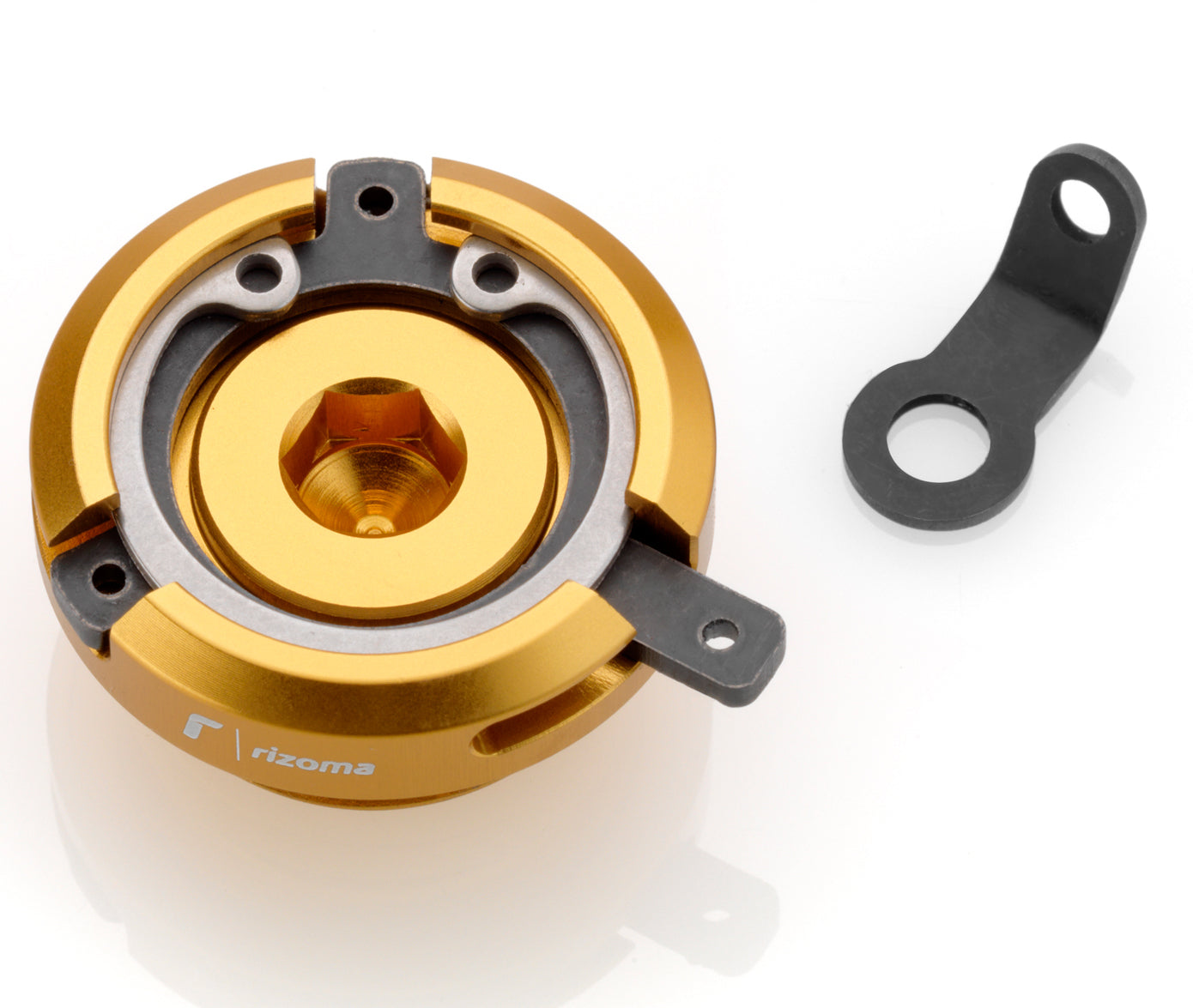 Rizoma Engine Oil Filler Cap TP011G - Gold