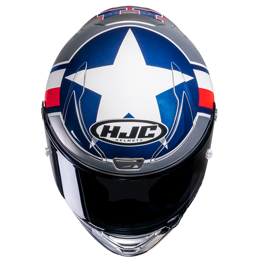 HJC RPHA 1 Ben Spies Silverstar MC21 Helmet