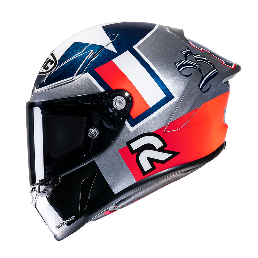 HJC RPHA 1 Ben Spies Silverstar MC21 Helmet