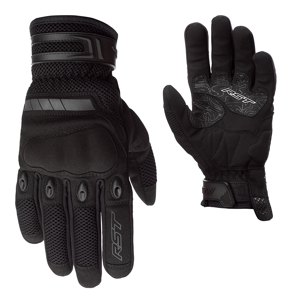 RST Ventilator-X CE Vented Motorcycle Gloves - Black