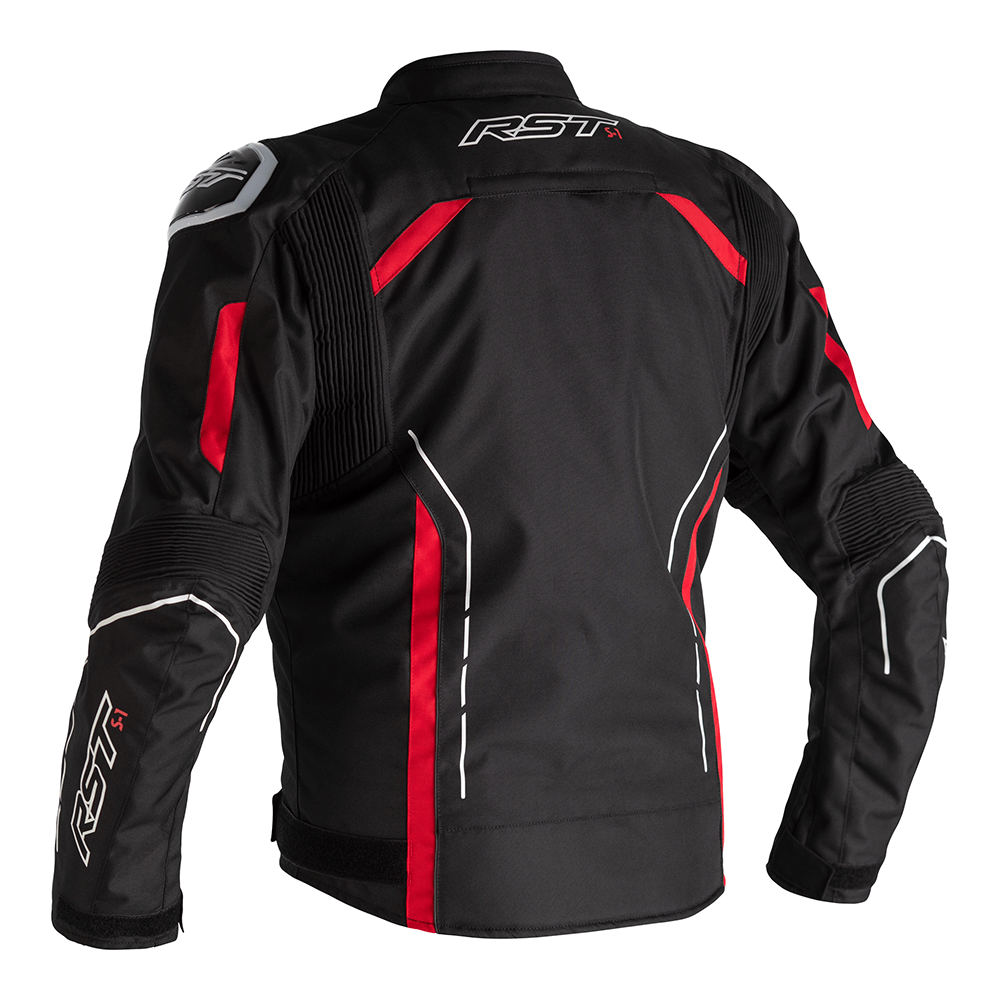 RST S-1 CE Sport Waterproof Jacket - Black/Red