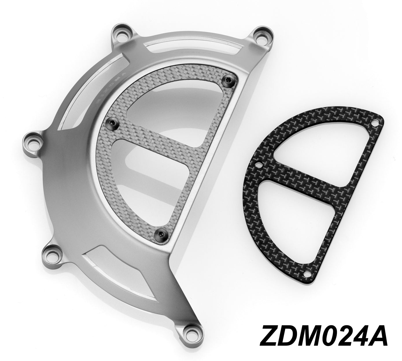 Rizoma Clutch Cover for Ducati ZDM024A - Silver