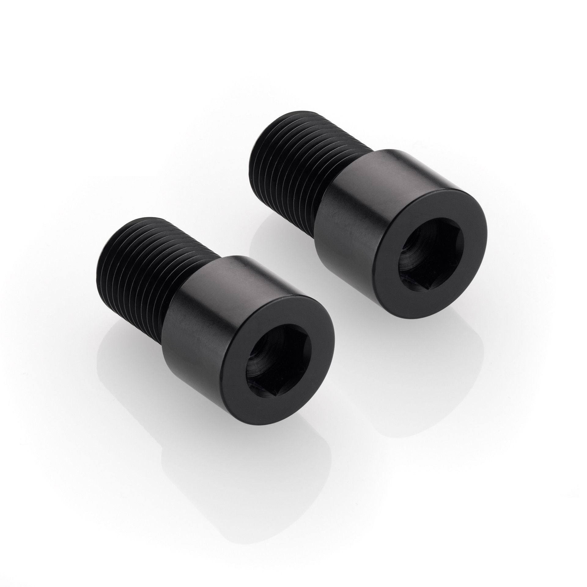 Rizoma Bar-End Plug Mounting Kit For OEM Weight Handlebars MA600B - Black