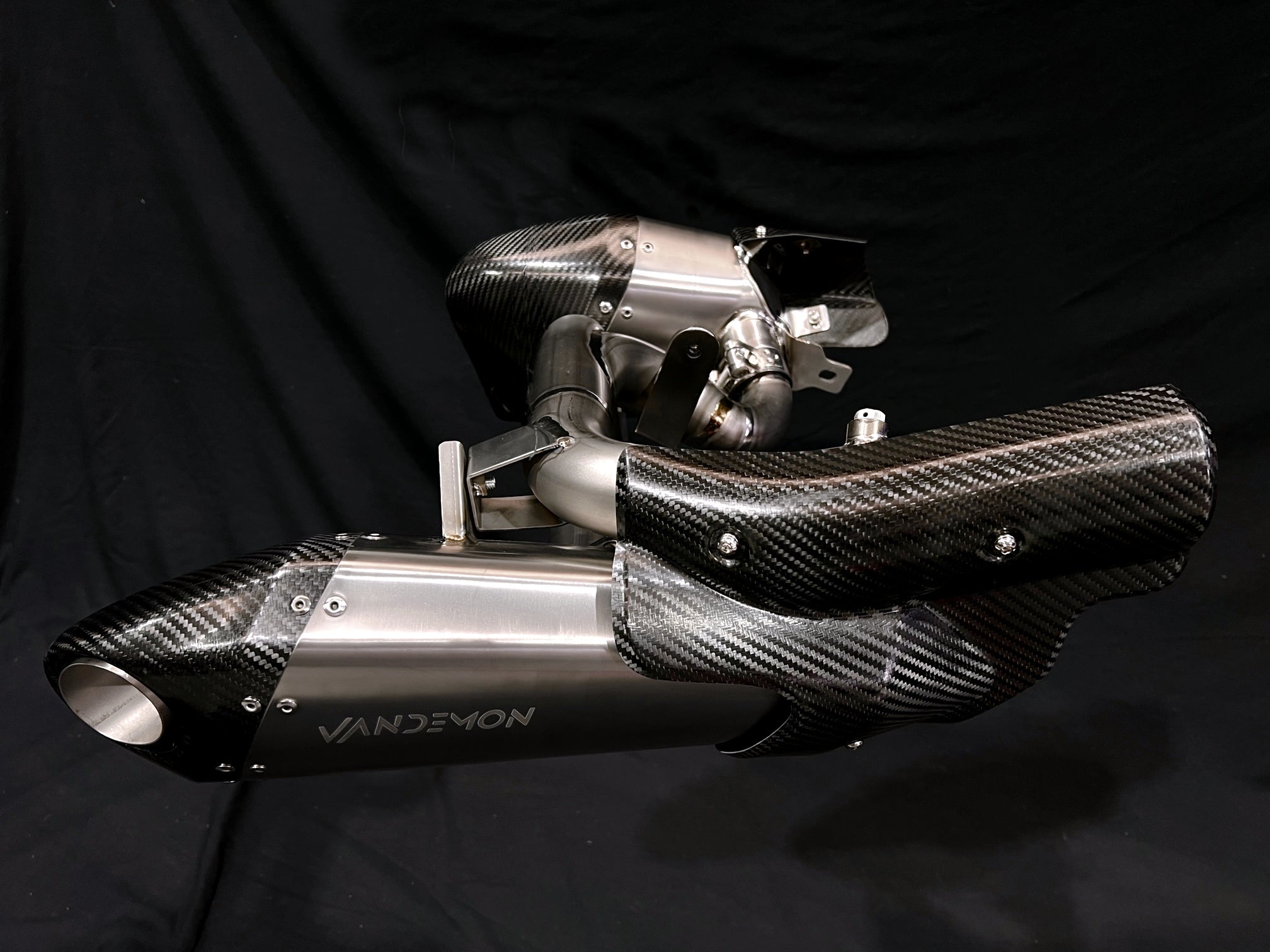 Triumph Rocket 3R, GT and Storm Titanium Slip-On Mufflers 2019-2024