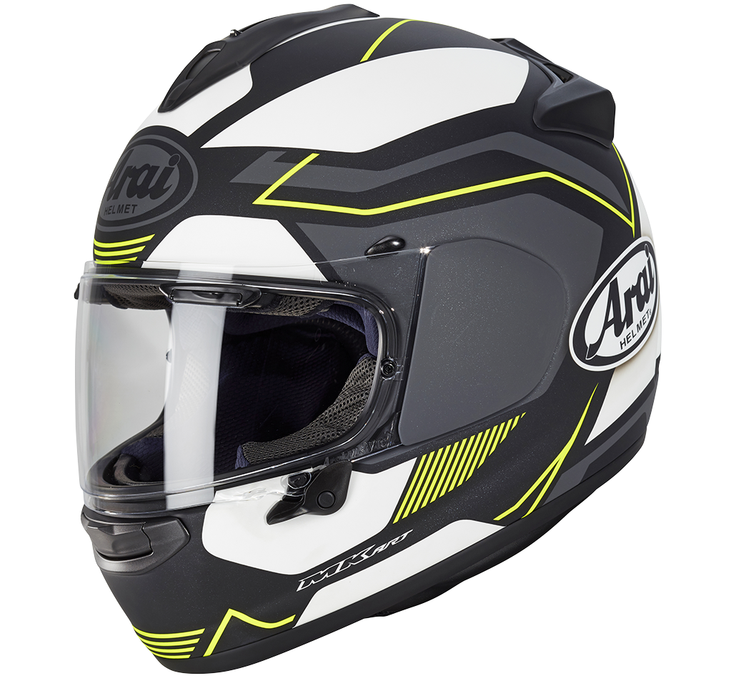 Arai Profile-V Motorcycle Helmet - Sensation Fluro Yellow