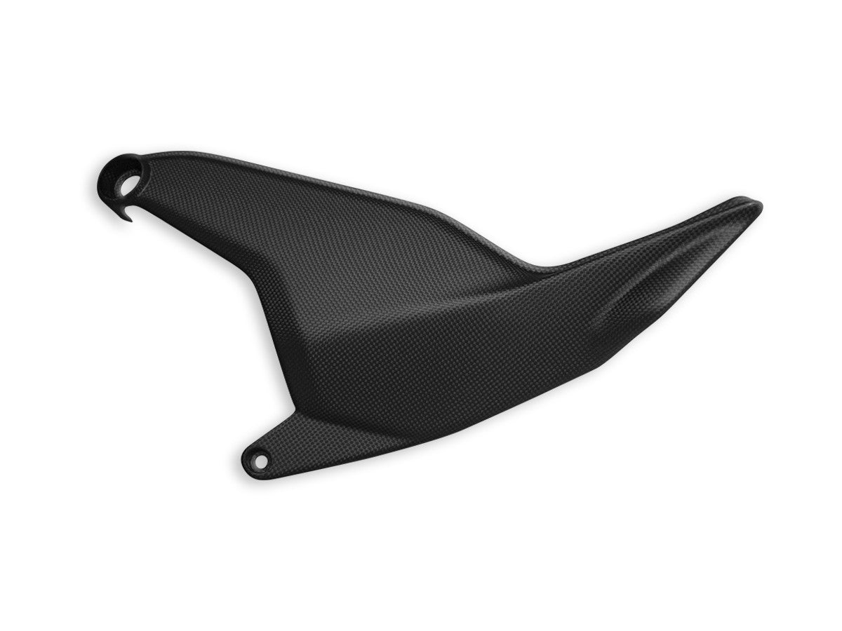 CRB105O - DIAVEL V4 MATT CARBON REAR FRAME COVERS