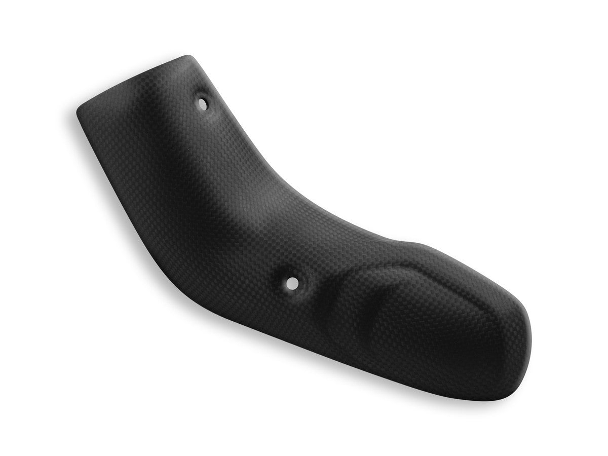 CRB135O - MATT CARBON LOWER EXHAUST PROTECTOR MTS V4/S