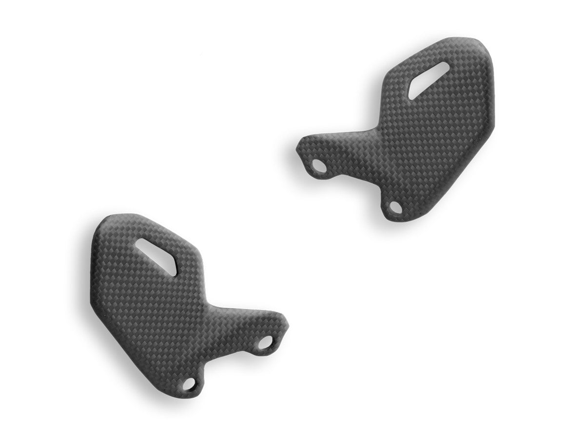 CRB64O - DESERTX PASSENGER HEEL GUARDS MATT CARBON