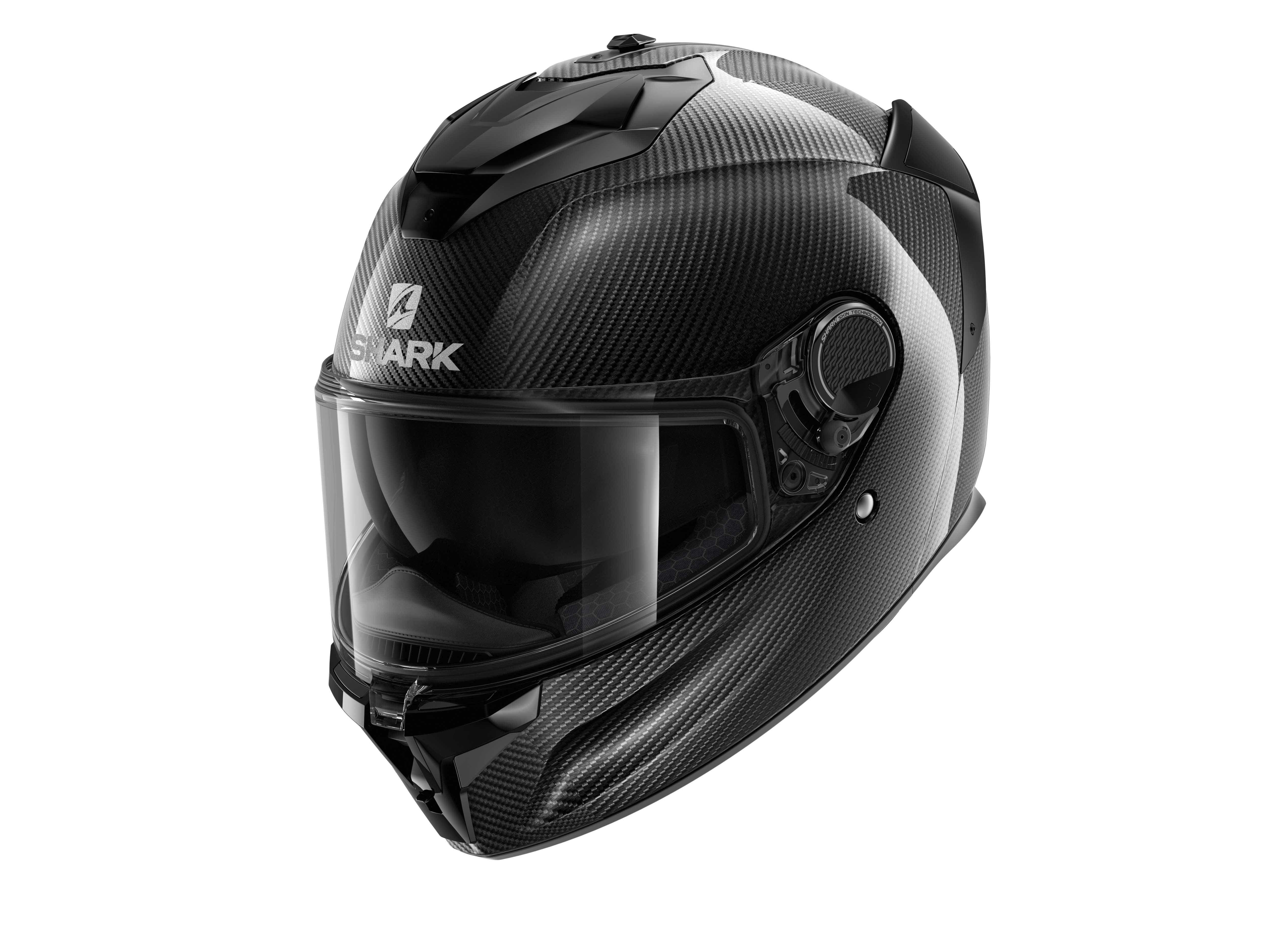 Shark Spartan GT Carbon Carbon Skin Helmet Carbon/Anth/Carbon
