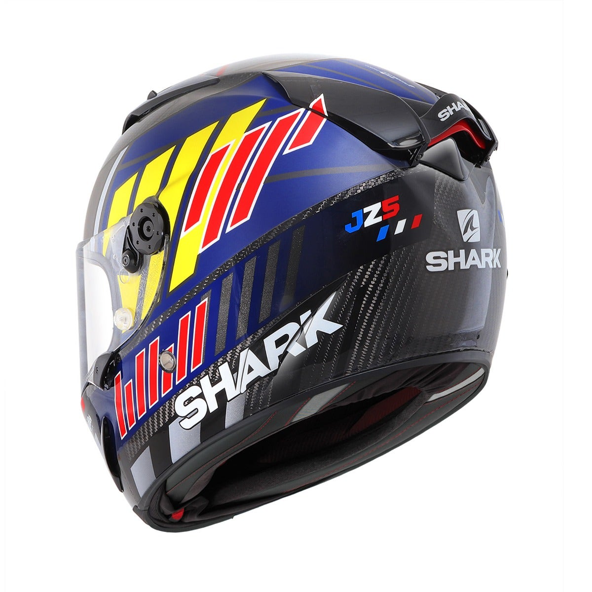Shark Race-R Pro Carbon Replica Zarco Helmet Carbon/Red/Blue