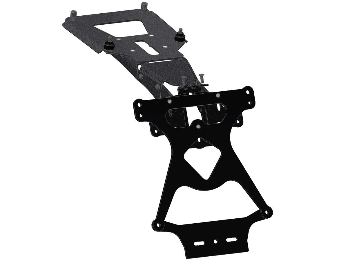 PRT09 - SCRAMBLER ADJUSTABLE LICENSE PLATE HOLDER